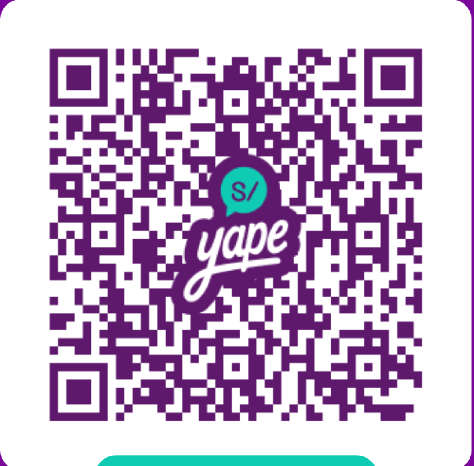 Código QR para aporte por Yape o Plin